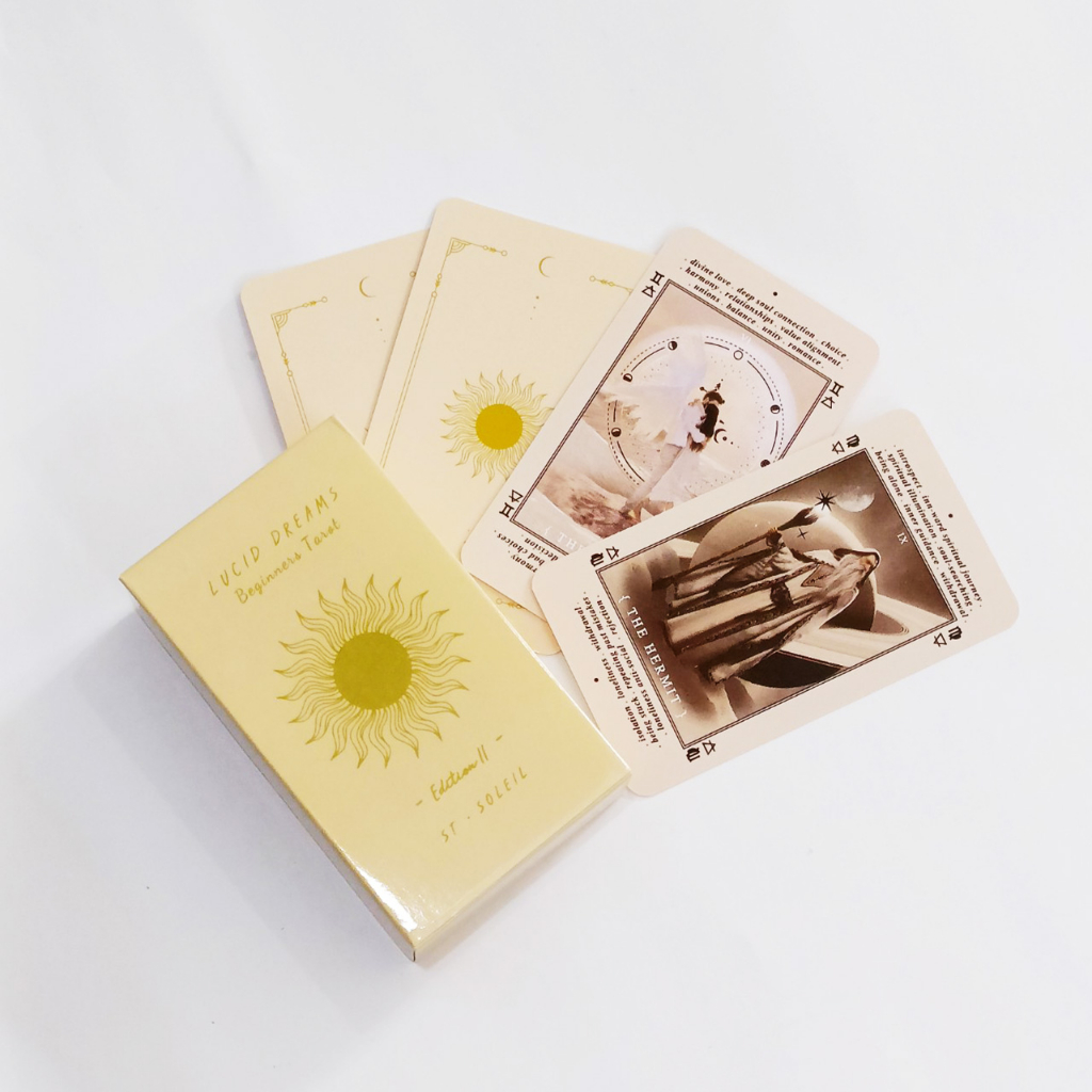 Bộ bài tarot LUCID DREAMS 6x10cm dành cho người mới bắt đầu