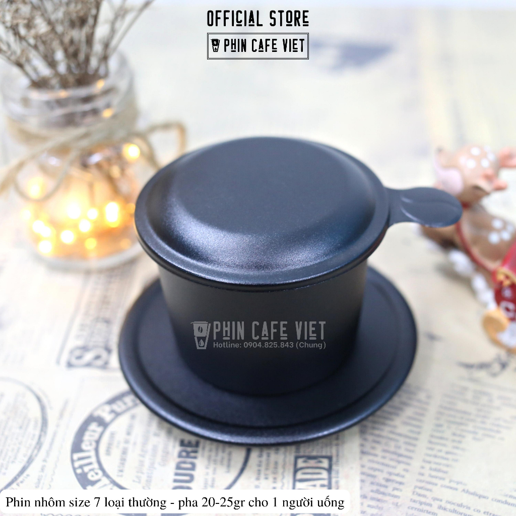 Phin nhôm pha cà phê size 7