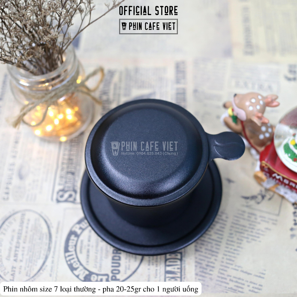 Phin nhôm pha cà phê size 7