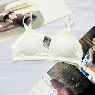 Áo bra 3 dây, 4 dây Beautiful Spring cotton ửng có mút đệm ngực cho học sinh cấp 1, cấp 2, cấp 3