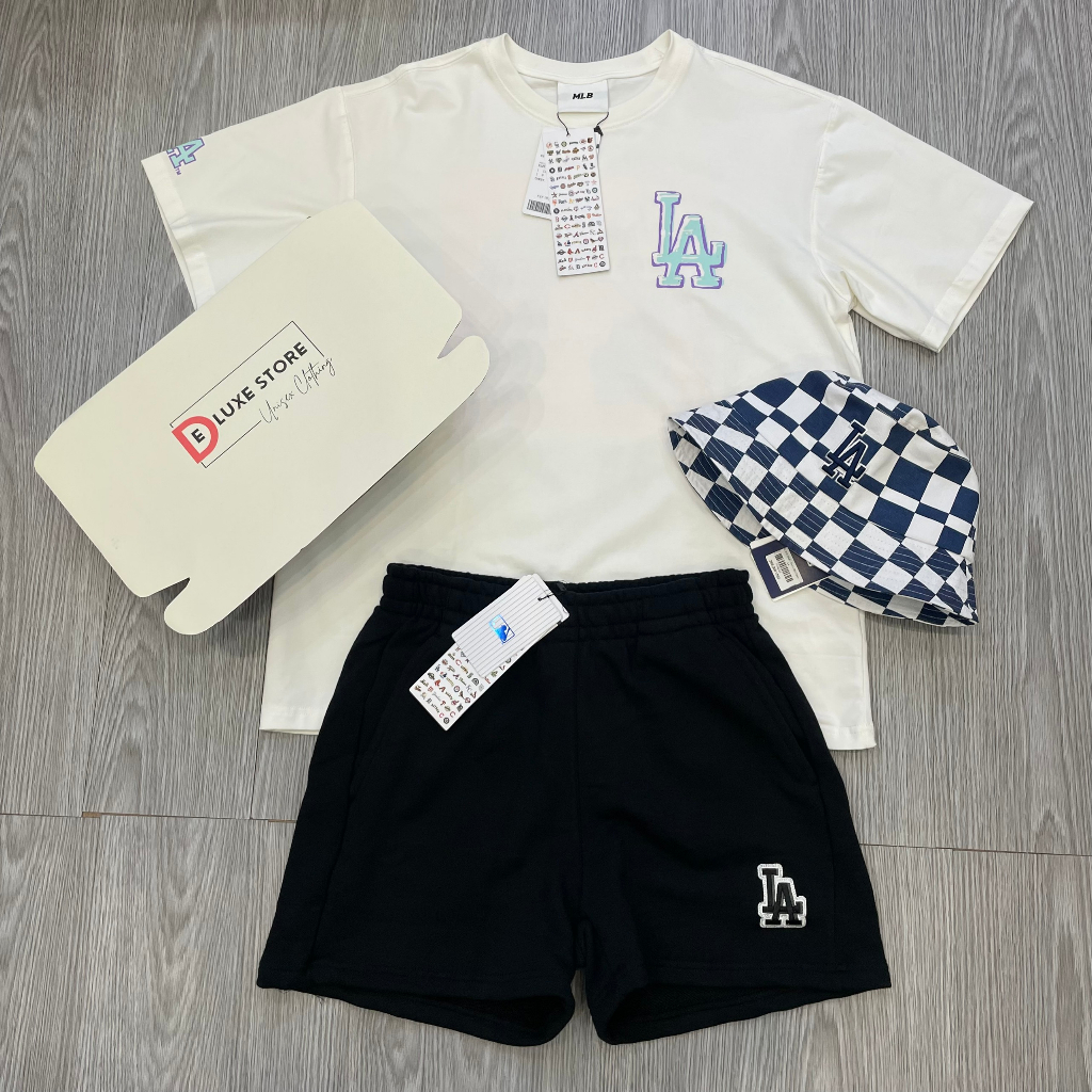 Áo phông nam nữ MLB Graphic nhiều màu 100% cotton hàng xuất dư cao cấp phong cách Hàn Quốc