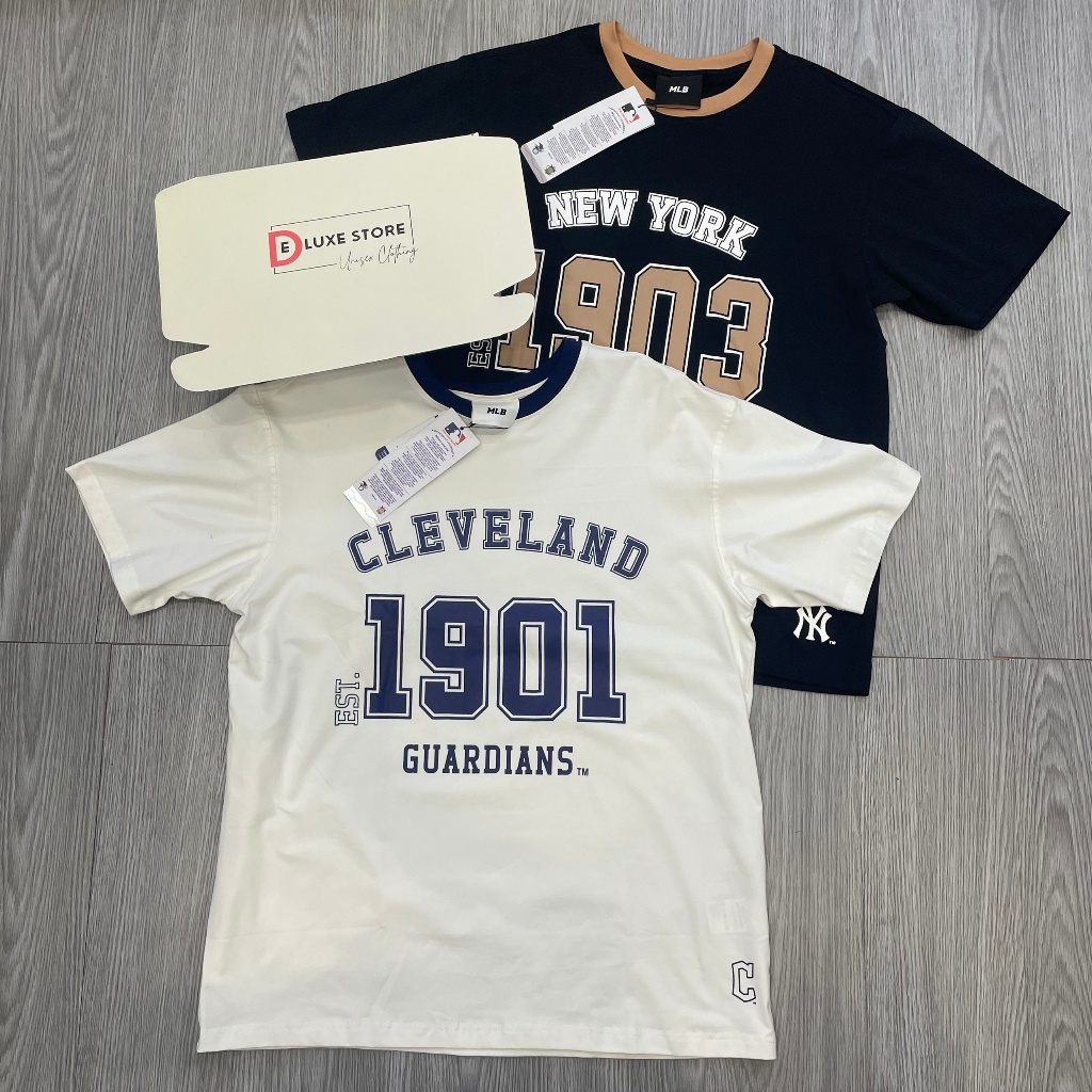 Áo phông nam nữ MLB Graphic nhiều màu 100% cotton hàng xuất dư cao cấp phong cách Hàn Quốc