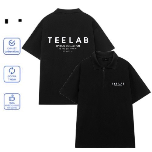 Áo Polo Zip Teelap Local Brand Unisex Special Collection V2.0 Polo
