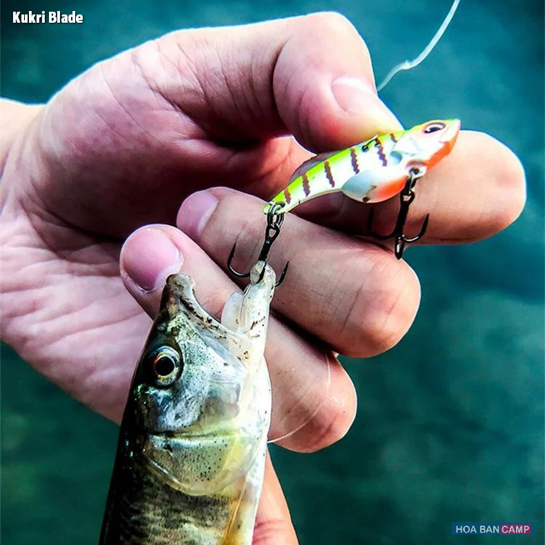 Mồi Cá Sắt RAVENCRAFT Kukri Blade | 6-9-12g