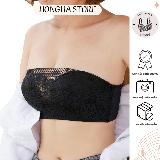 Áo lót cúp ngực ren chống tụt đệm dày hình bàn tay nâng đẩy ngực sexy quyến rũ