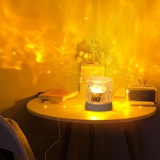 Đèn Gợn Sóng UStyle R1 Chiếu Galaxy Chuyển Động Hình Gợn Sóng Nước Trang Trí, Decor Phòng Ngủ, Phòng Khách CAM DECOR