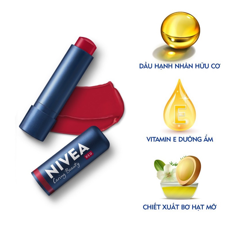Son Dưỡng Môi Dưỡng Ẩm Caring Color Lip Care 4.8g