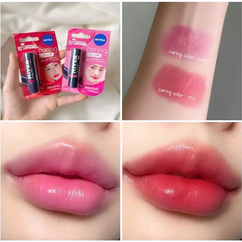 Son Dưỡng Môi Dưỡng Ẩm Caring Color Lip Care 4.8g