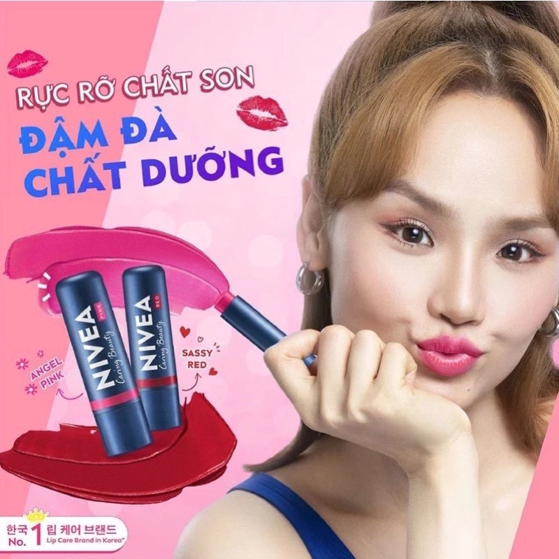 Son Dưỡng Môi Dưỡng Ẩm Caring Color Lip Care 4.8g