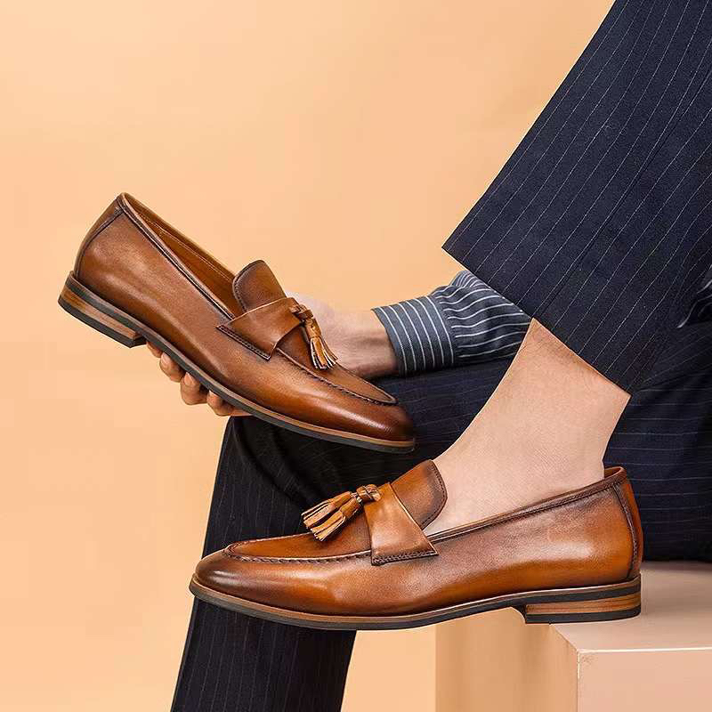 Giày lười nam Luxury dáng Loafer  Shoes BL021-15 giày da nam cao cấp phong cách công sở nhiều size
