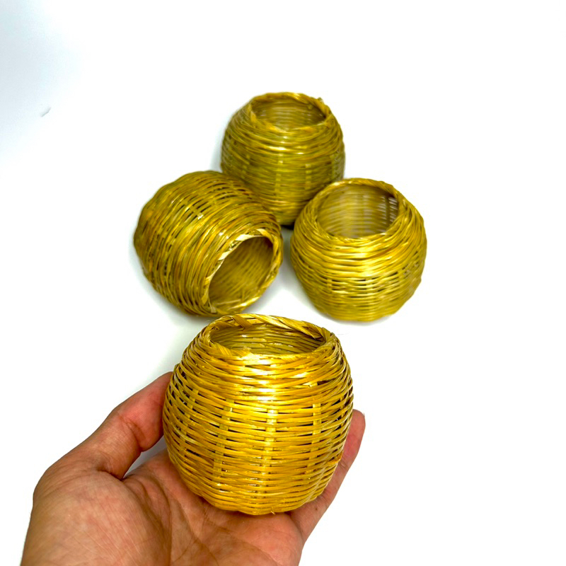 Cóng tre đựng thức ăn cho chim, gà giá sỉ