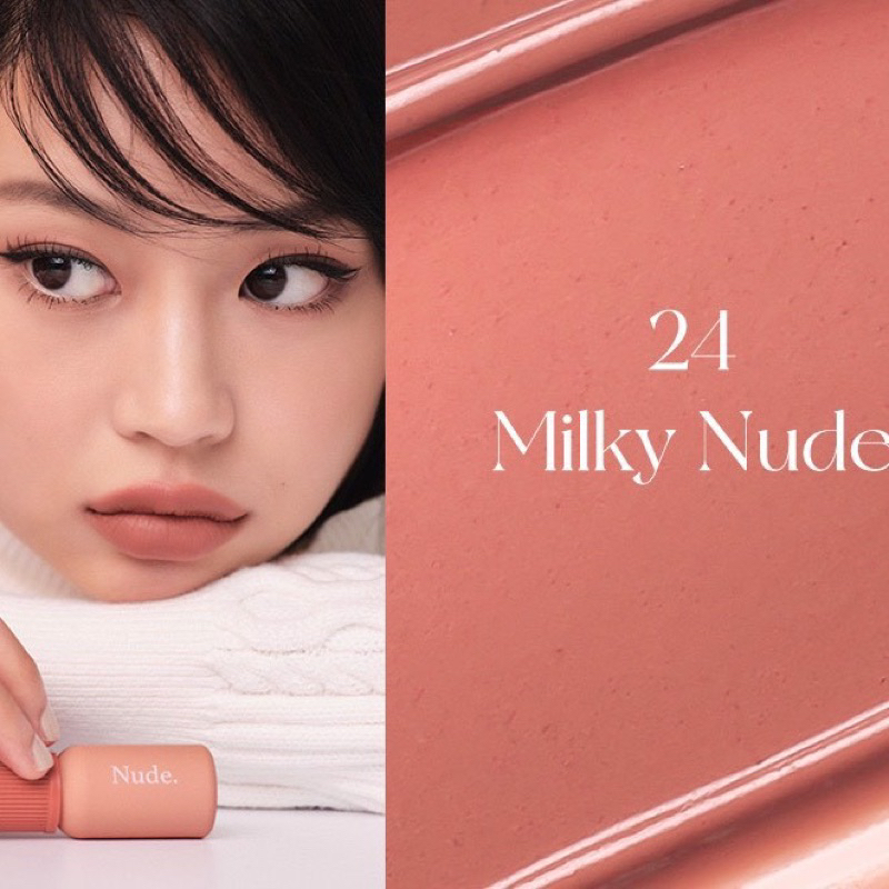 Son Peripera Ink Velvet Nude - màu cam đất nude mịn như nhung