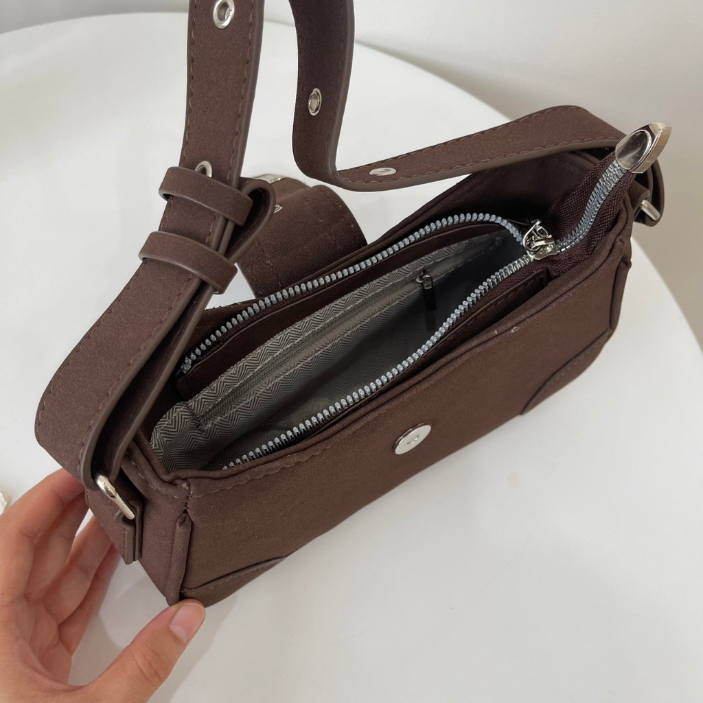 Túi nữ kẹp nách, túi xách messenger cầm tay có dây đeo chéo thời trang Hàn Quốc đi chơi xinh xắn T2301