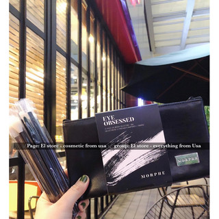 [BILL US - EL STORE] Bộ cọ Morphe kèm túi da đựng cọ siêu xịn - Brush Set săn sale