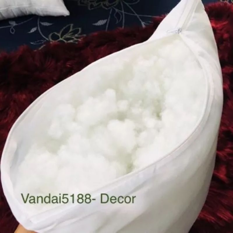 Gối đầu trắng 1000g bông Gòn gối hơi cao cấp như khách sạn...