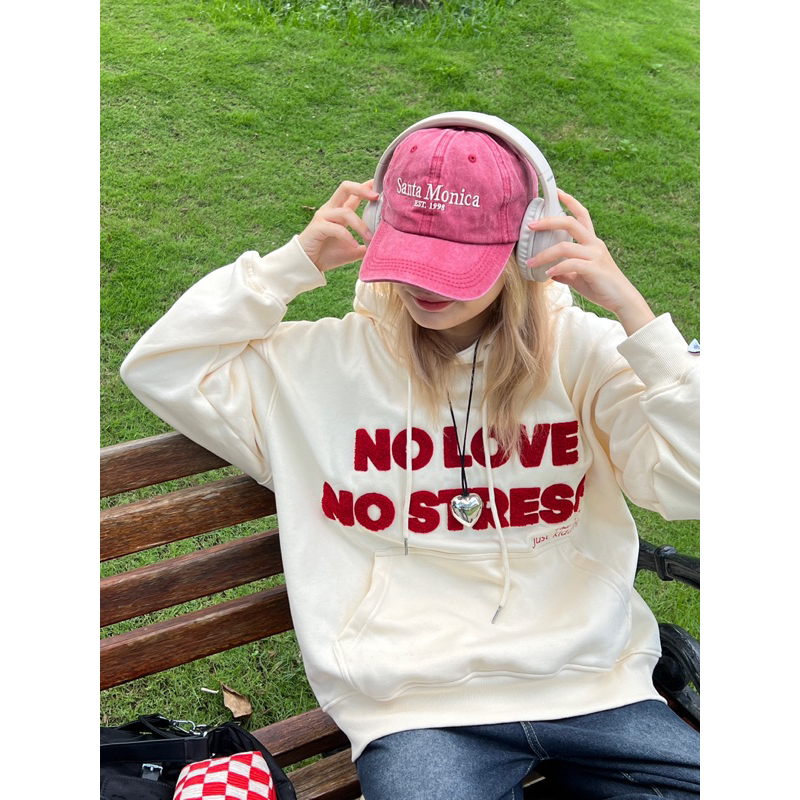 Áo Hoodie NOLOVE nỉ bông dày THOXRI