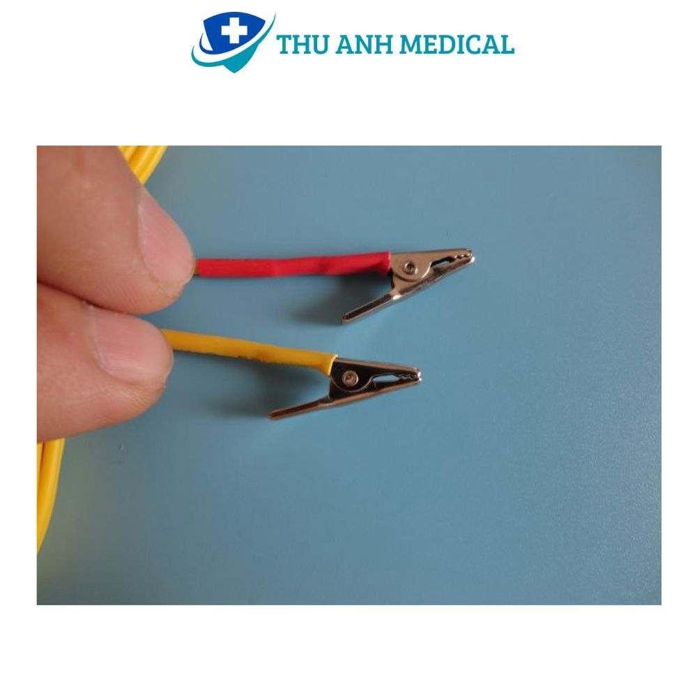 DÂY CHÂM CỨU 2 KIM - DÙNG CHO MÁY ĐIỆN CHÂM 808I GREAT WALL