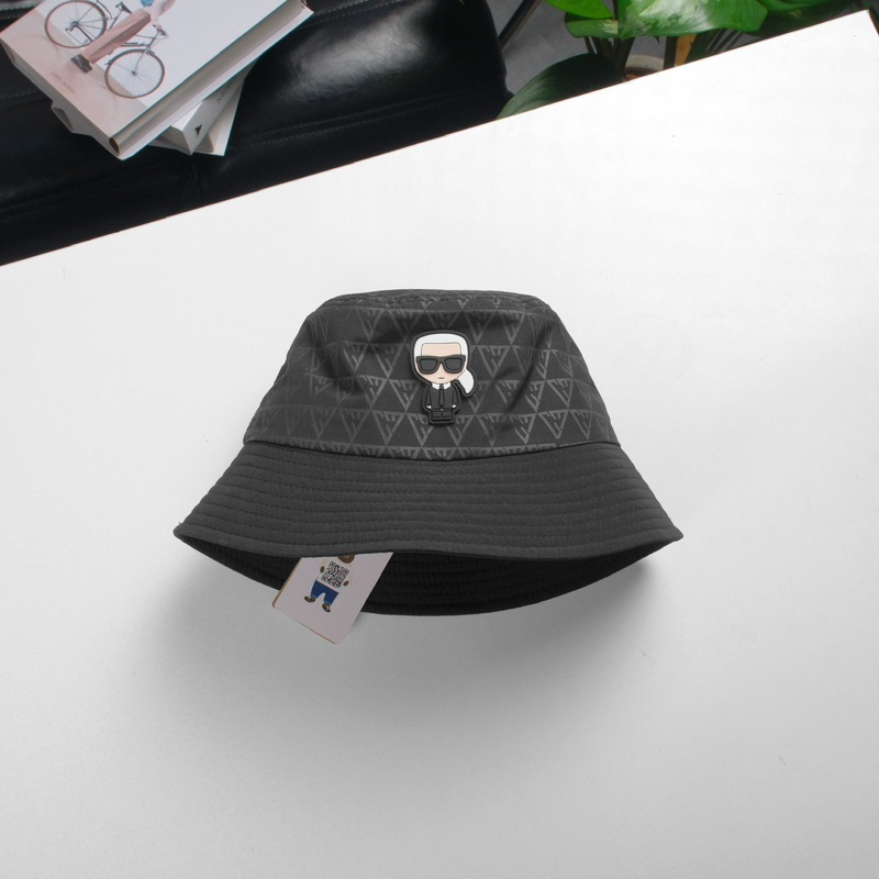 Mũ bucket Meowist cao cấp, nón bucket logo vành tròn cụp vải kaki form unisex Colmeo