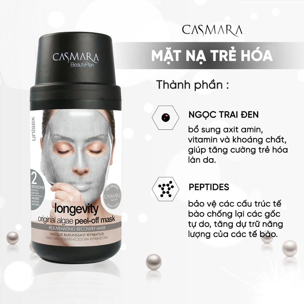 Mặt Nạ CASMARA Longevity Mask Kit Trẻ Hóa Da