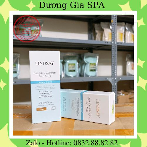 Kem chống nắng vật lý Linday, hàng Hàn Quốc, chống nắng tuyệt đối, tuýp 50g