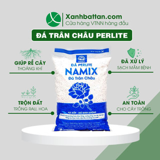 Đá Trân Châu Perlite Giá Thể Trộn Đất Trồng Hoa Hồng Và Cây Kiểng