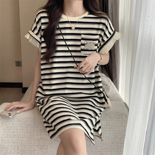 Váy thun dáng rộng hoạ tiết thời trang