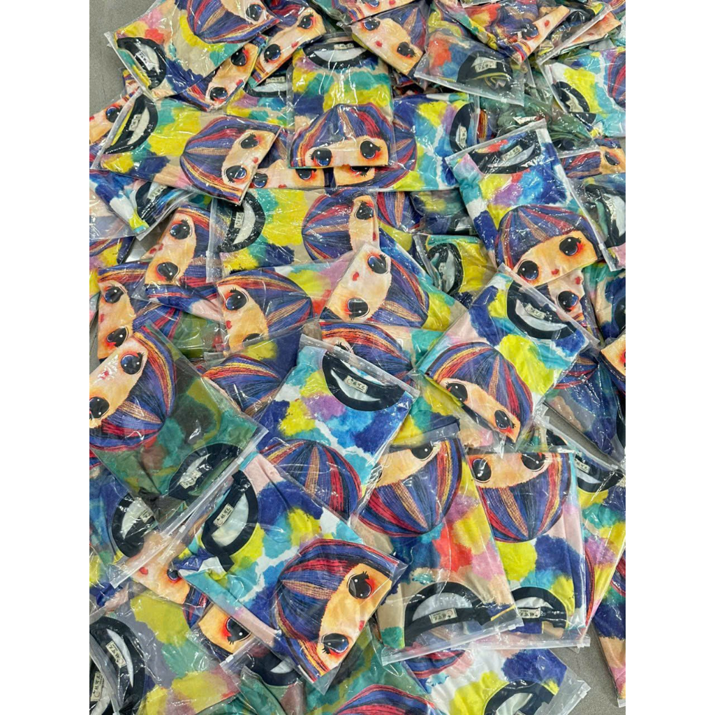 Set Áo thun nam nữ form rộng dấu quần chất thun mềm mịn mát YuRi Boutique - Áo thun Unisex