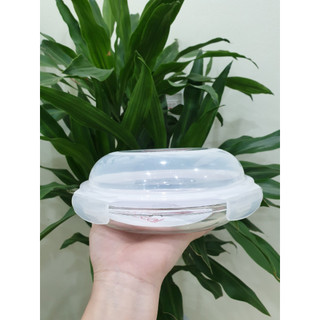 Hộp Thủy Tinh Chịu Nhiệt Nắp Vòm Lock&Lock LLG883 18cm