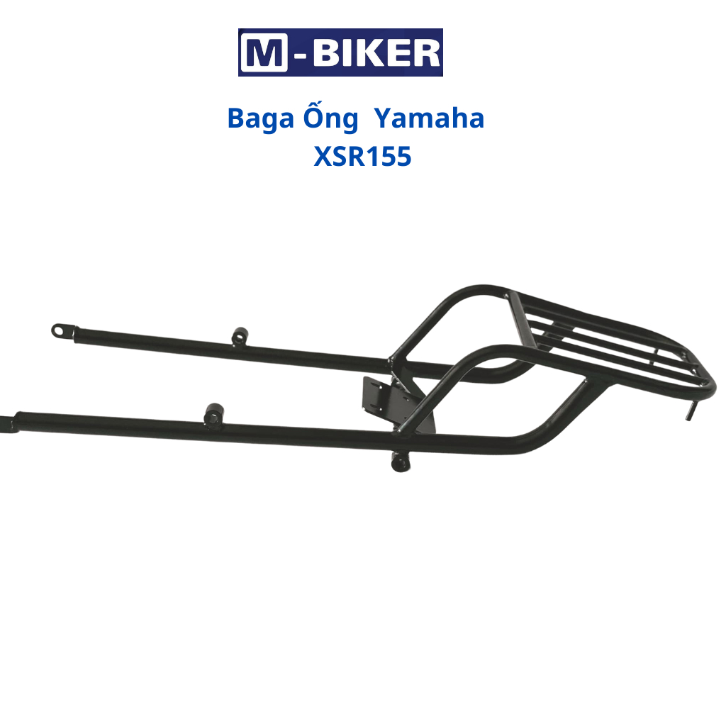 Baga ống uống yamaha xsr155 chính hãng MBiker,có vị trí gắn  thùng top, ốp hông và túi treo hông. ốp chắn bùn, tay dăc