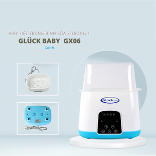 Máy tiệt trùng bình sữa, hâm sữa, thức ăn 3 trong 1 GX06