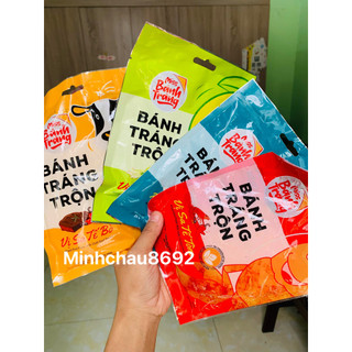 Bánh tráng trộn sate tôm hành