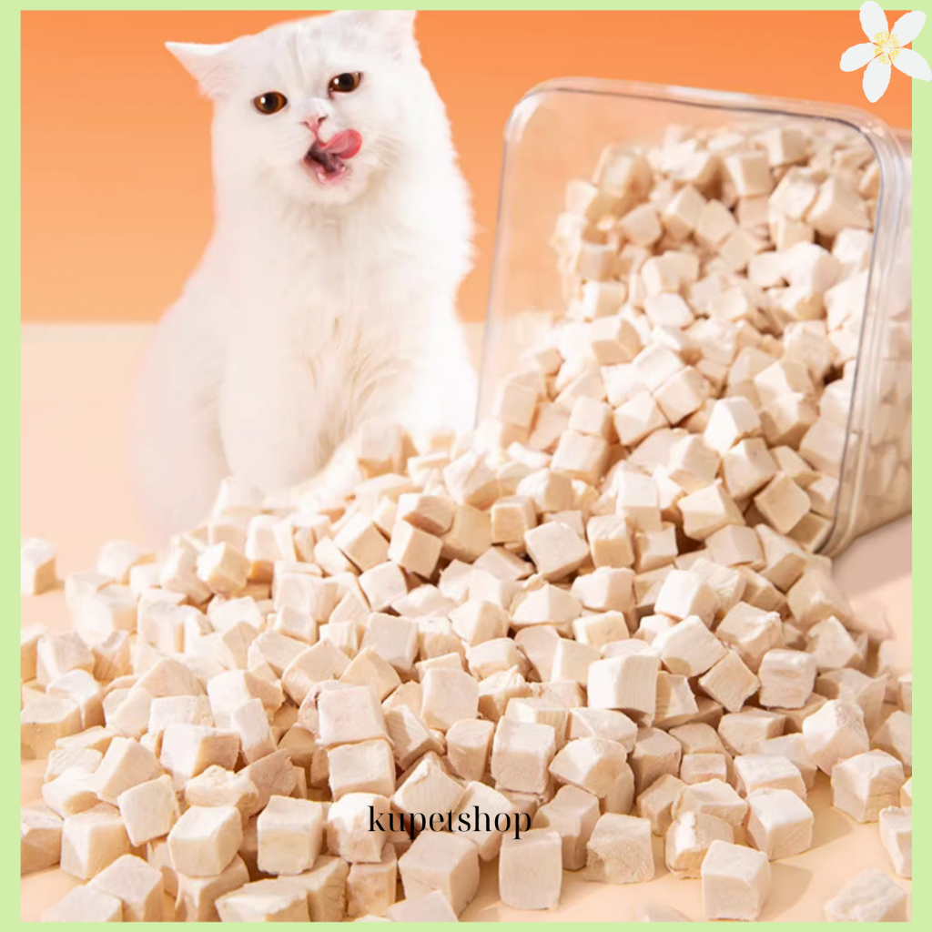 Túi thịt sấy 100gr các loại cho chó mèo KUPETSHOP