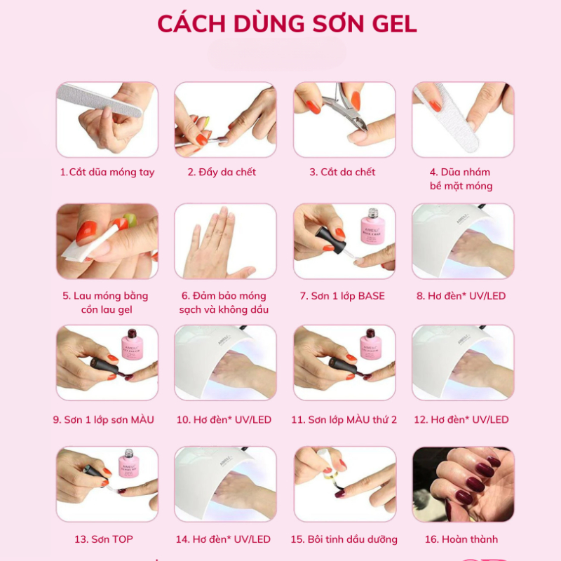 Gel nhũ viền móng siêu sáng, Nhũ Viền Đặc Huaxi Platinum