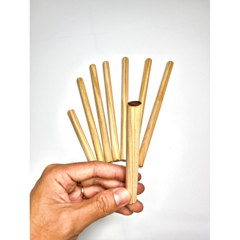 Thanh gỗ thông tròn trang trí nhà cửa, gắn lồng chim đủ size