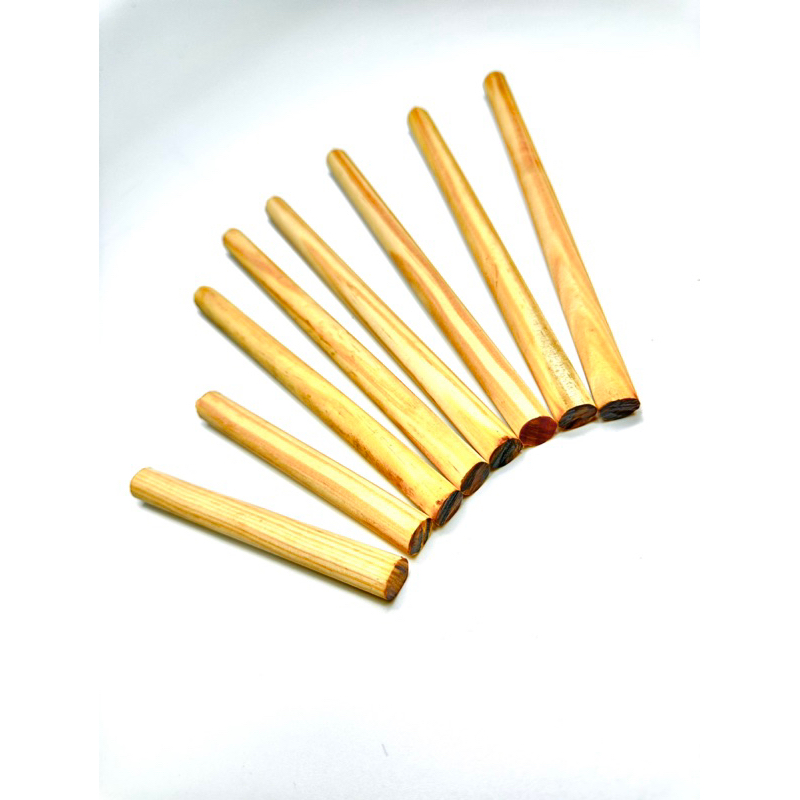 Thanh gỗ thông tròn trang trí nhà cửa, gắn lồng chim đủ size