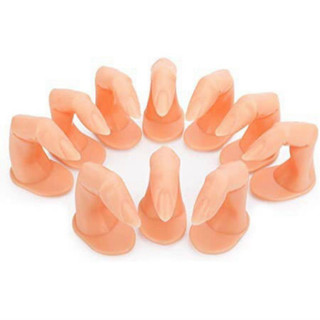 Ngón tay thực hành,Ngón tay lẻ làm nail