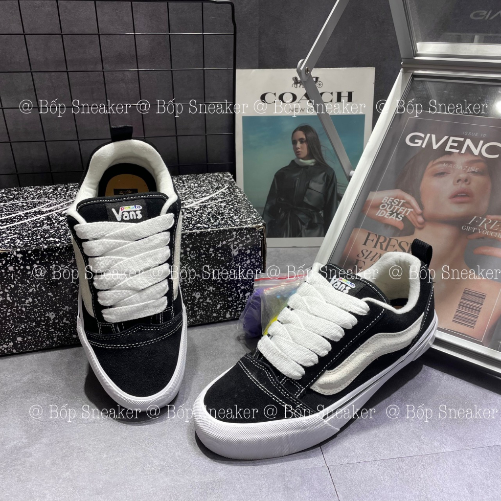 Giày Vans Vault Knu Skool VR3 x Imran Potato cao cấp Full Box Bill.
