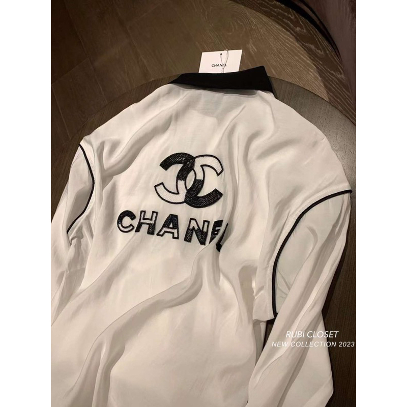 Áo Sơmi Chà Leoo Thêu Kim Sa QC L1