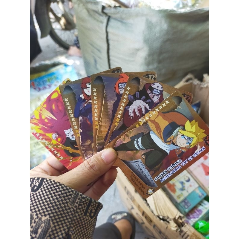 Hộp thẻ bài Naruto hàng đẹp 36 tui