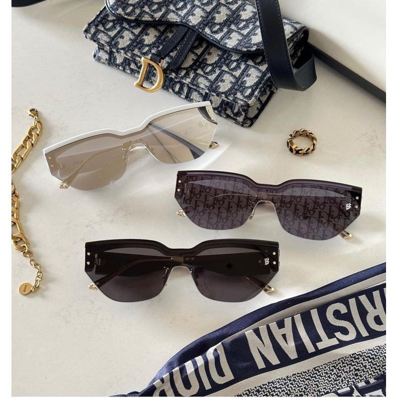 Kính râm tráng gương Đi.or sang chảnh,kính mát phong cách bảo hộ