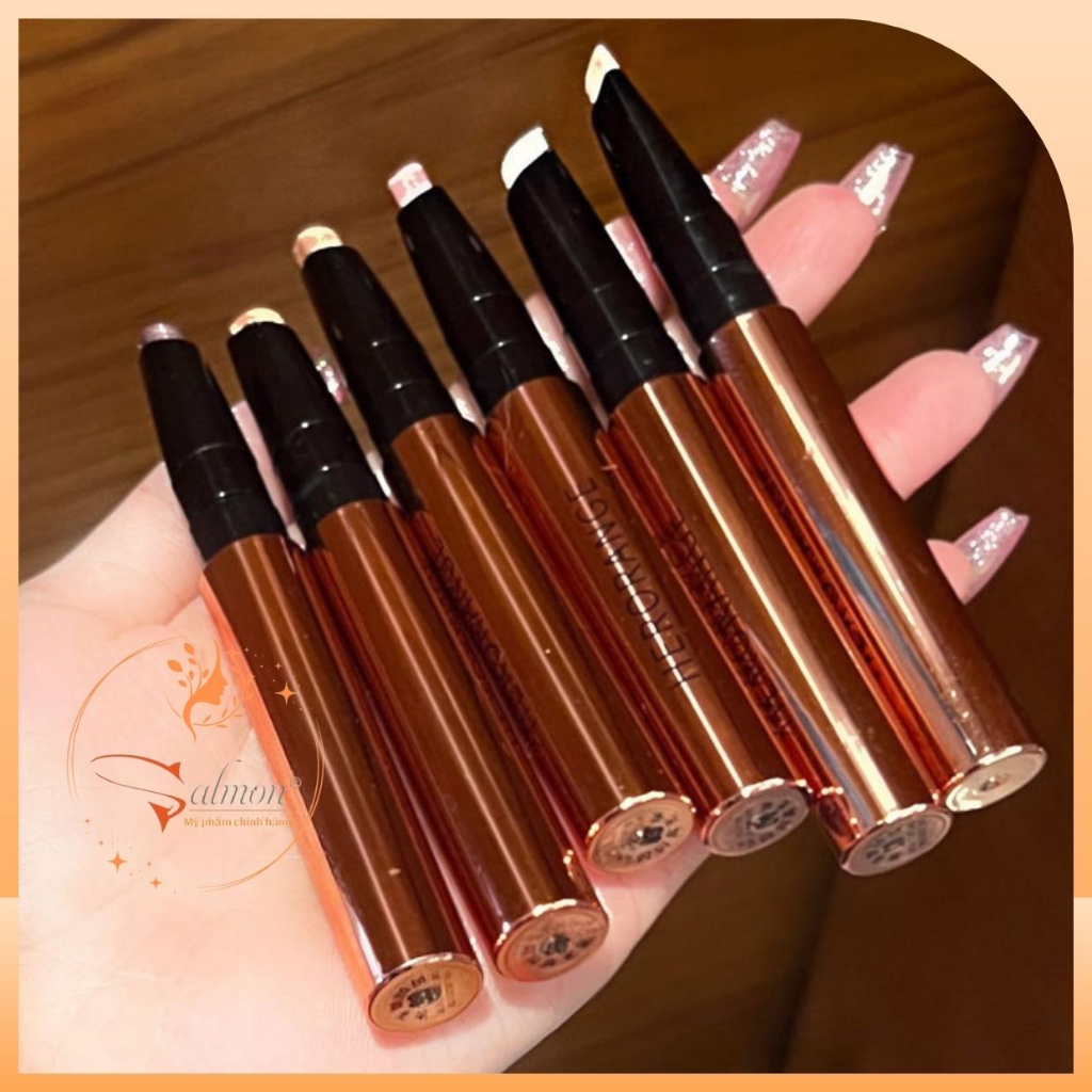 Phấn Mắt Dạng Bút Sáp Mắt Nhũ Vỏ Vàng HERORANGEHR315 Bền Màu, Chống Nước, Hottrend, Nội Địa Trung - Salmon Shop