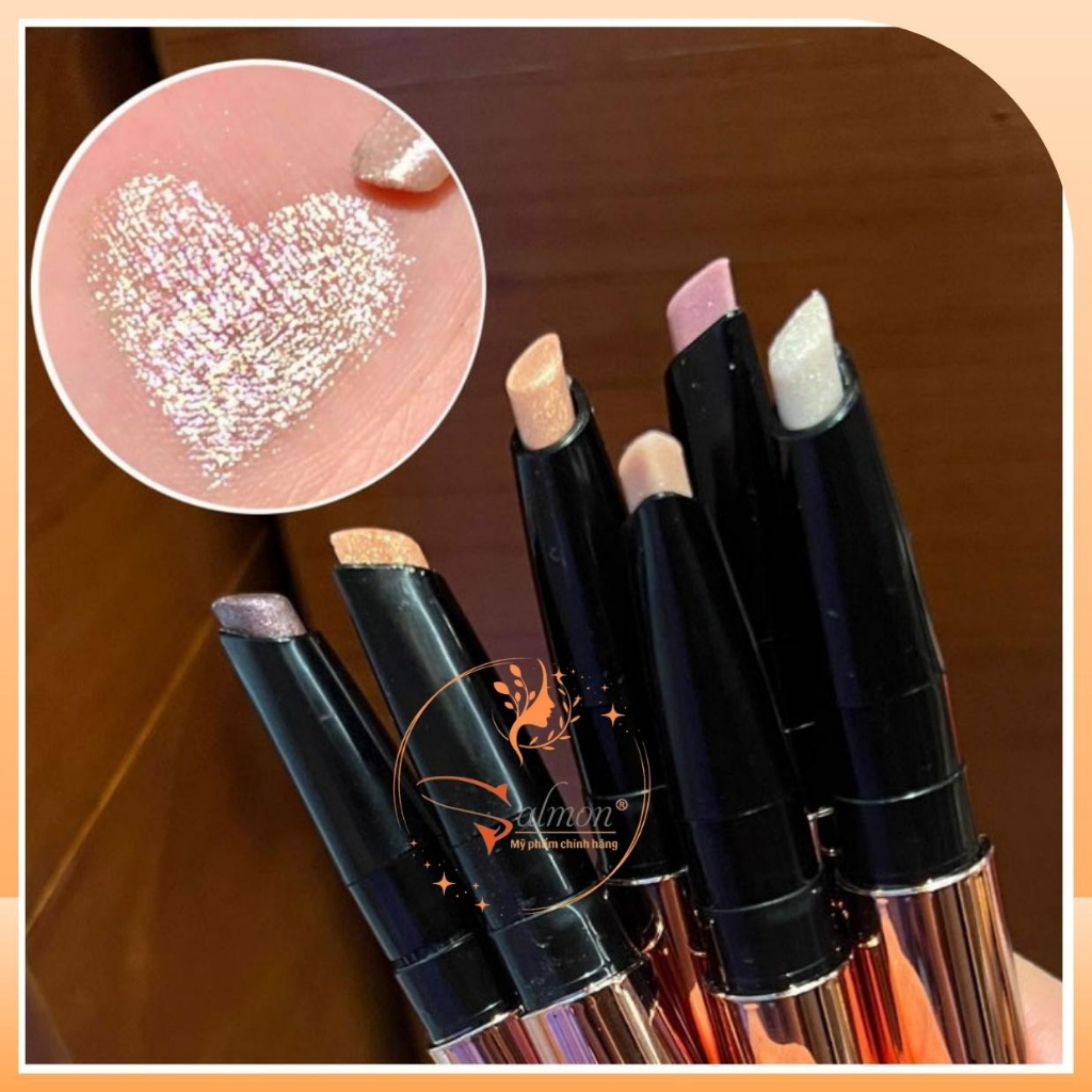 Phấn Mắt Dạng Bút Sáp Mắt Nhũ Vỏ Vàng HERORANGEHR315 Bền Màu, Chống Nước, Hottrend, Nội Địa Trung - Salmon Shop