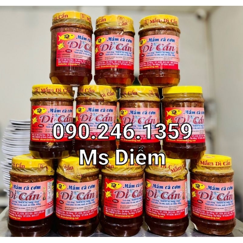 Mắm cá cơm Dì Cẩn