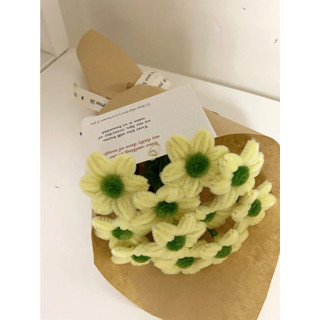 Hoa cúc họa mi handmade làm từ kẽm nhung tặng kèm thiệp siêu ý nghĩa tri ân thầy cô 20/11