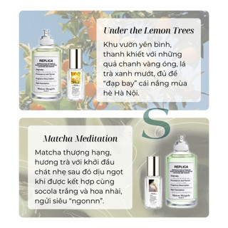 Mùi hương lá chanh, trà xanh Under The Lemon Trees - Mẫu Thử Nước Hoa