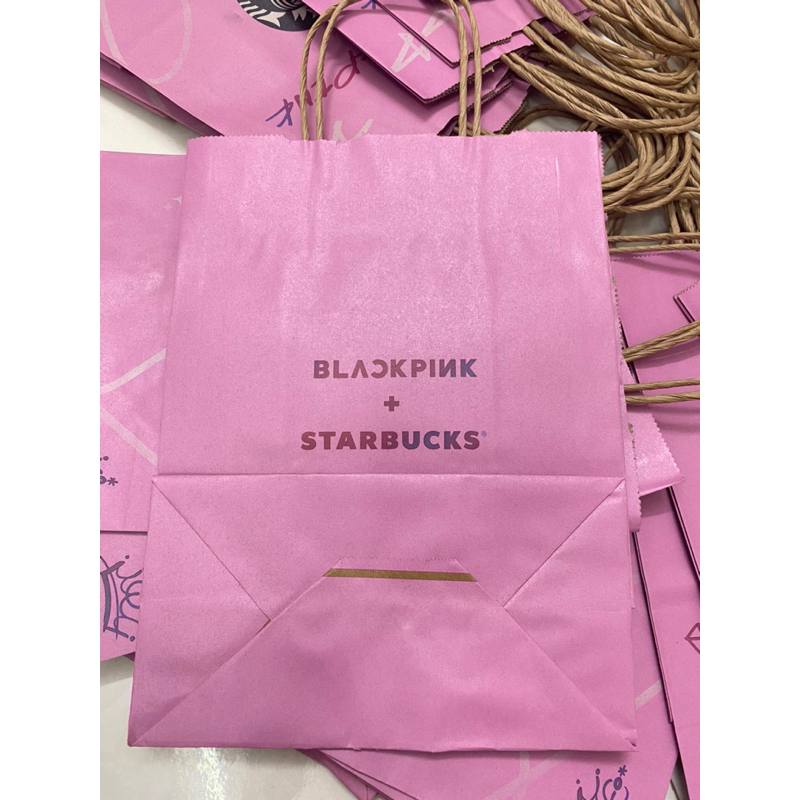 TÚI GIẤY STARBUCKS BLACKPINK CHÍNH HÃNG