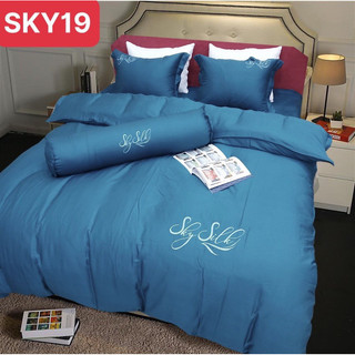 Bộ chăn ga cotton lụa Sky Silk