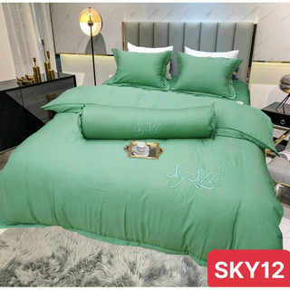 Bộ chăn ga cotton lụa Sky Silk