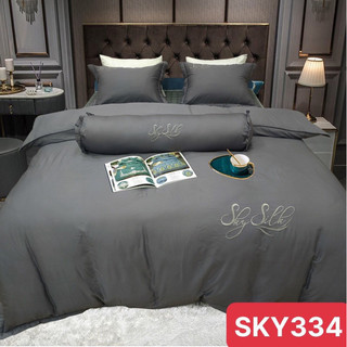 Bộ chăn ga cotton lụa Sky Silk