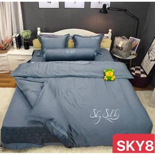 Bộ chăn ga cotton lụa Sky Silk